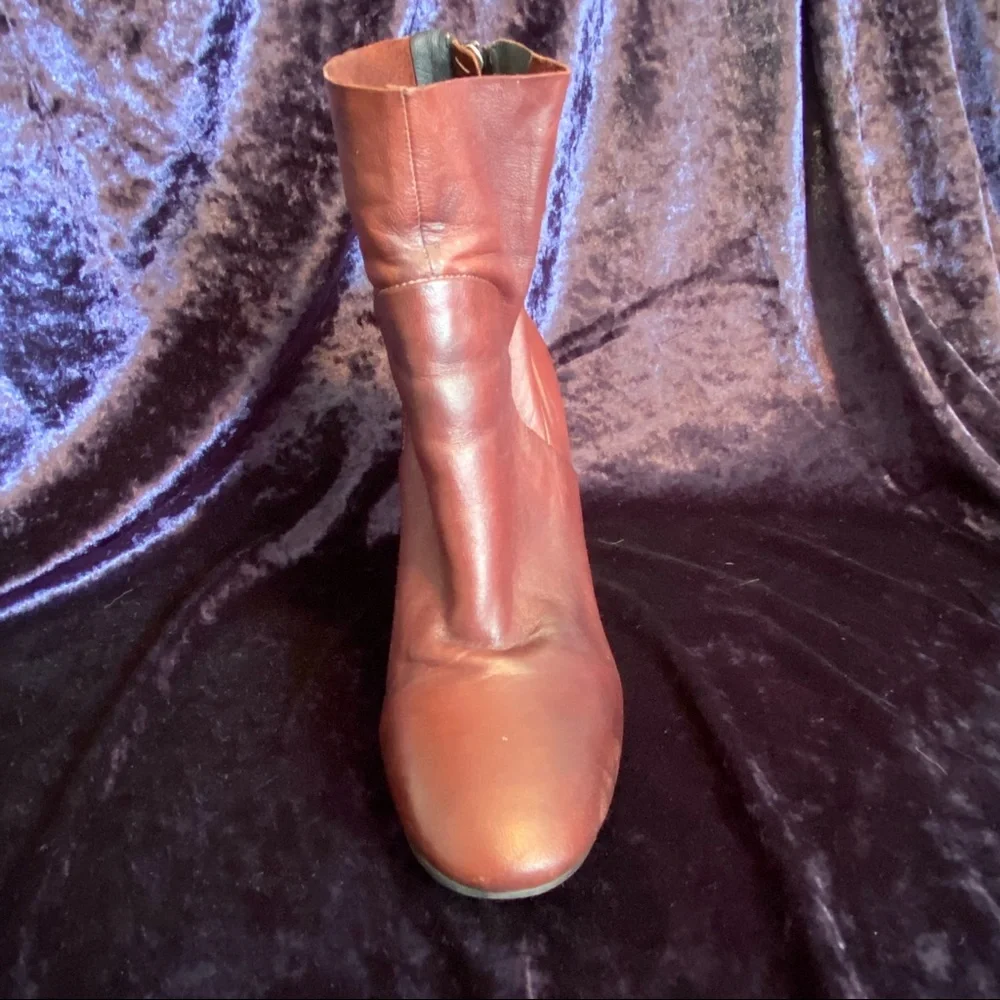 JO MERCER Brown Leather Boots Size 41 (Size 10 Aus) - Picture 5 of 15